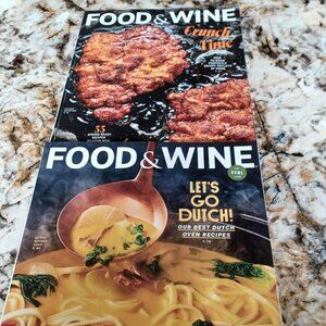 NWT 2 FOOD & WINE MAGAZINES
